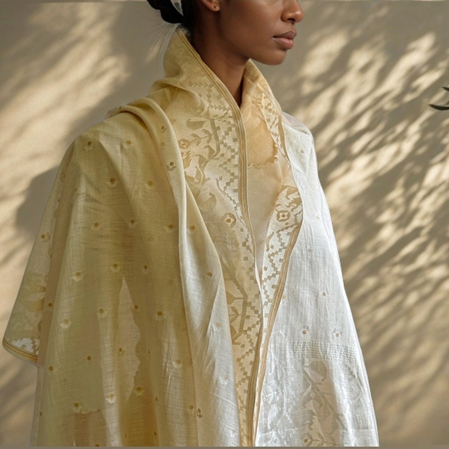 Jamdani DIYA Shoulder Wrap-Preorder