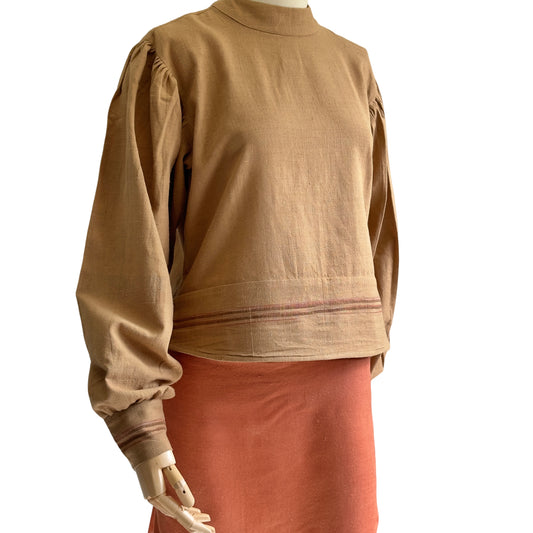 Naturally Brown Cotton Top