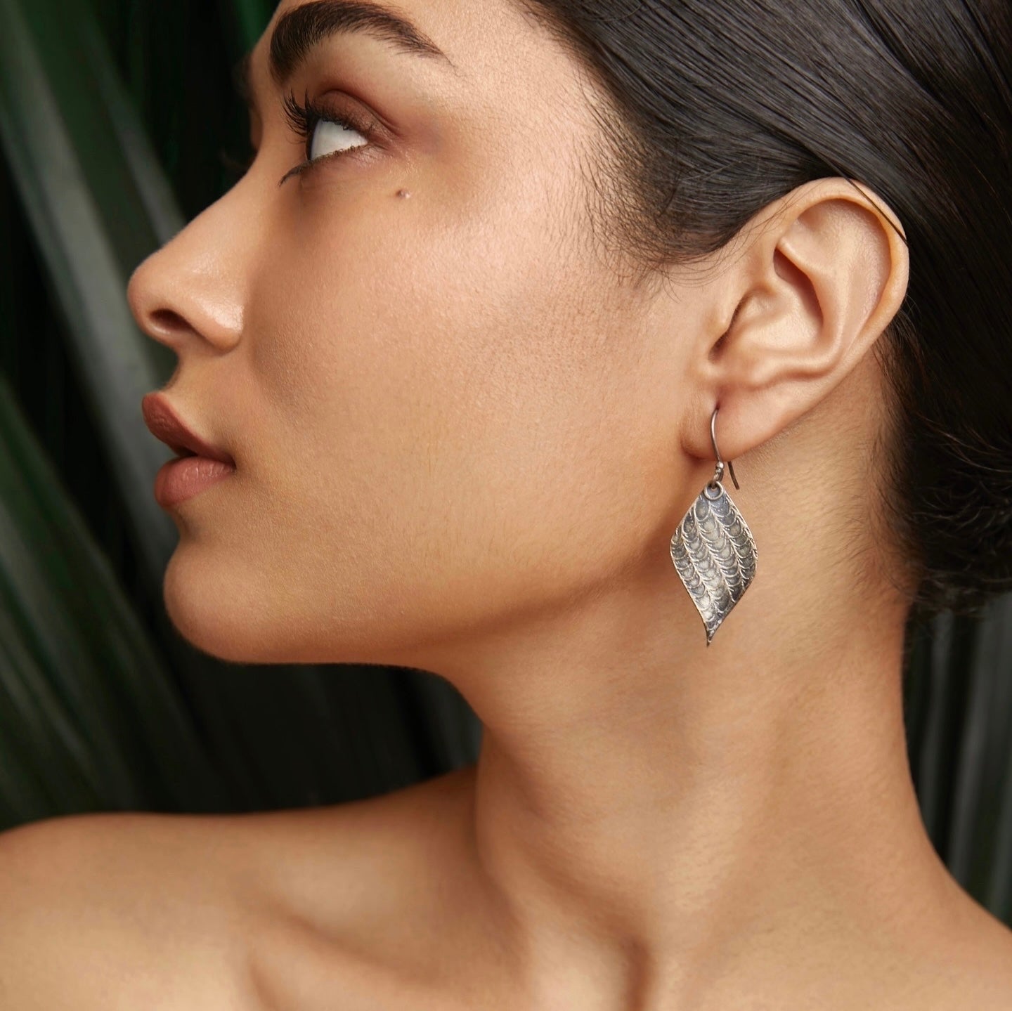 Winged BEEJ Dangle Earrings