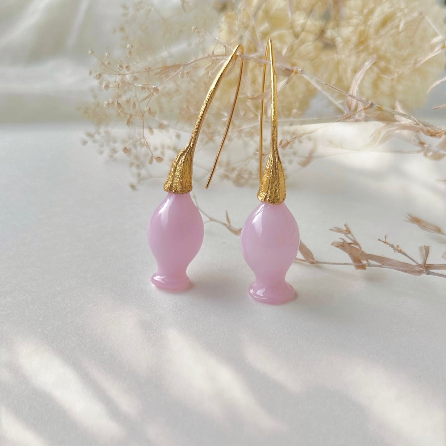 GEMMA Glass Pod Earrings