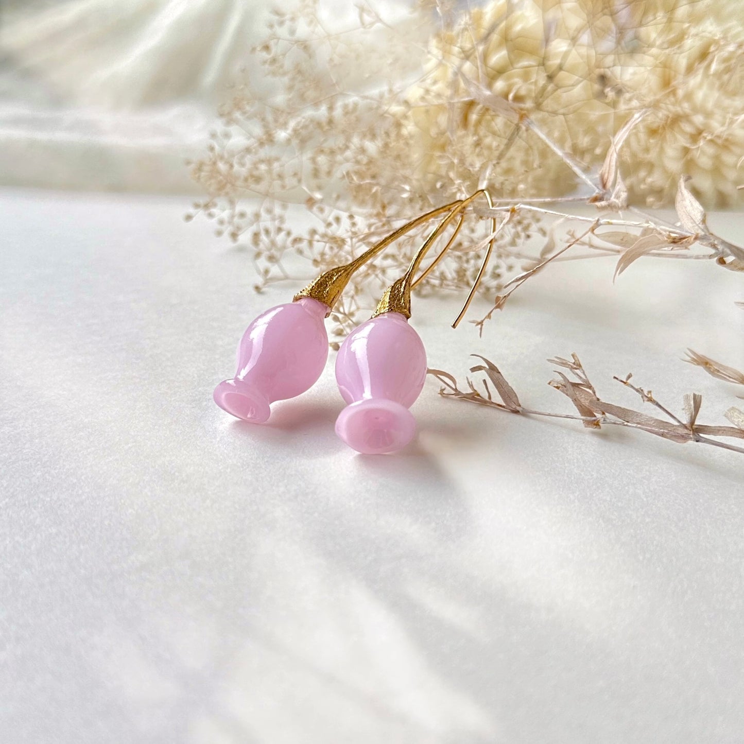 GEMMA Glass Pod Earrings