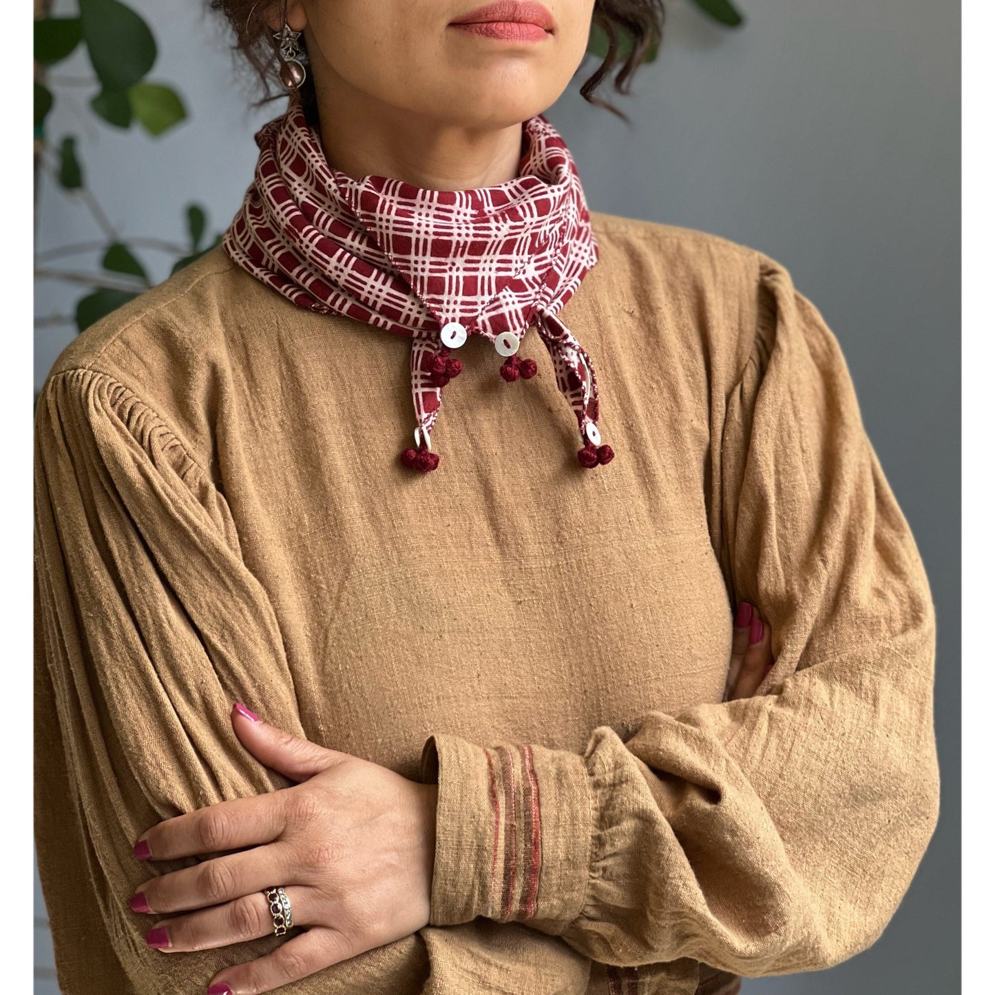 Naturally Brown Cotton Top