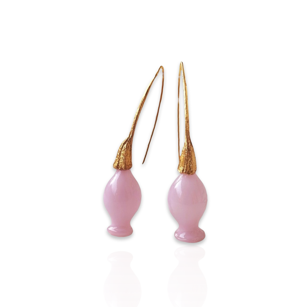GEMMA Glass Pod Earrings