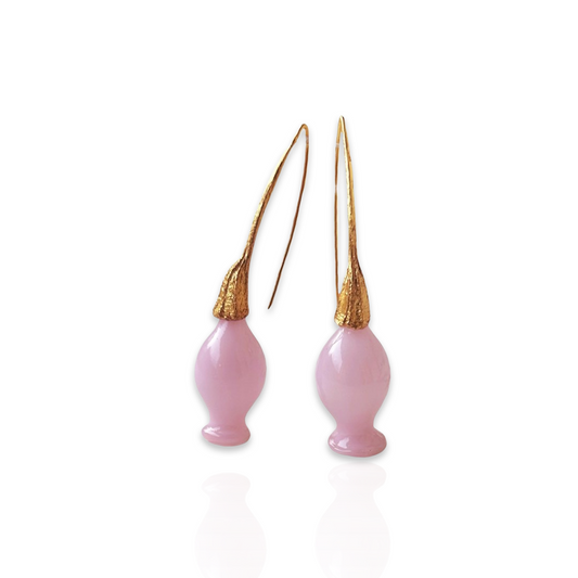 GEMMA Glass Pod Earrings