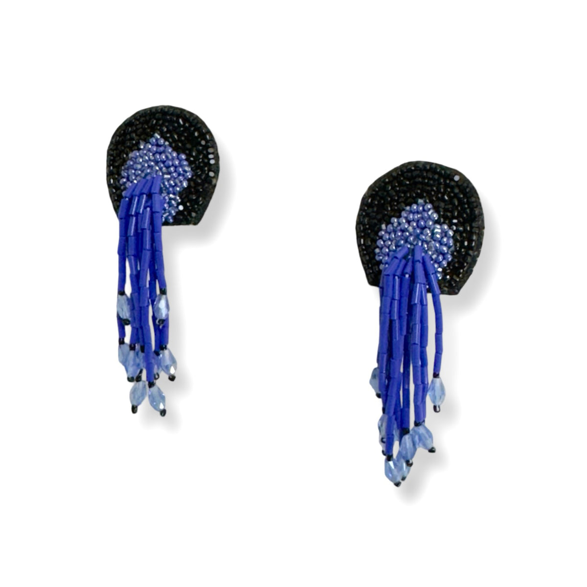 ASTRAL Hand Bead Embroidered Earrings