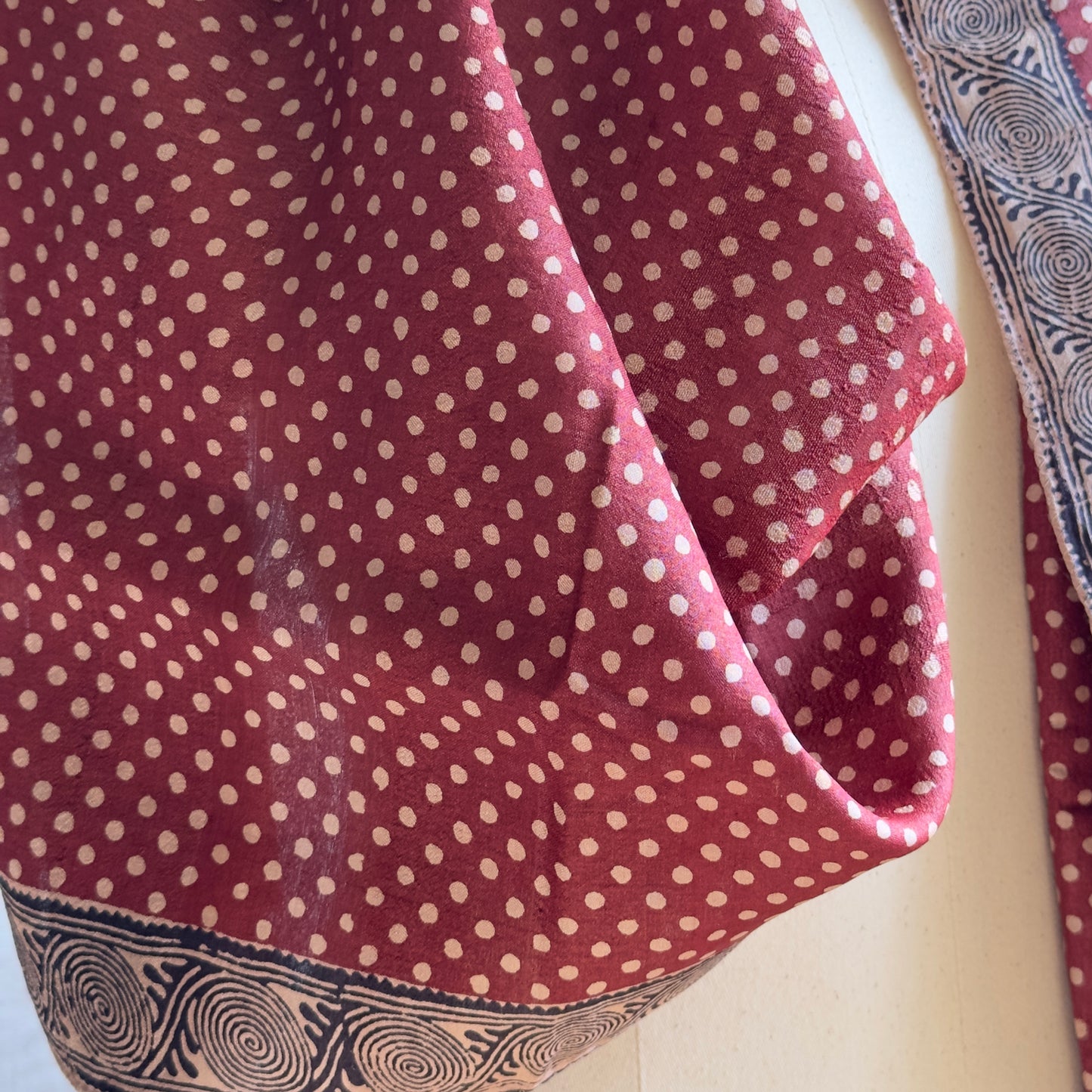 BINDU Bagh Tassar Silk Stole