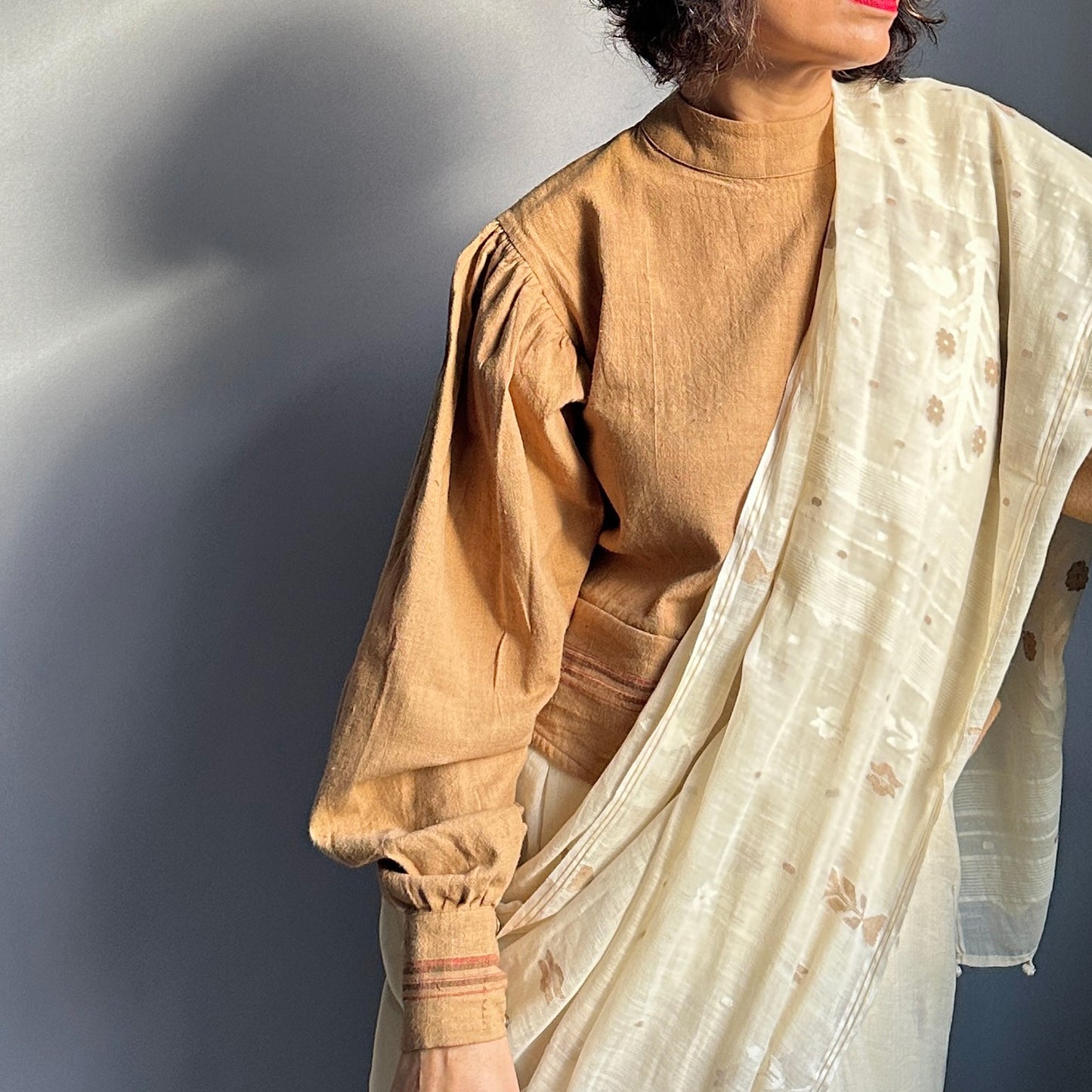 Naturally Brown Cotton Top