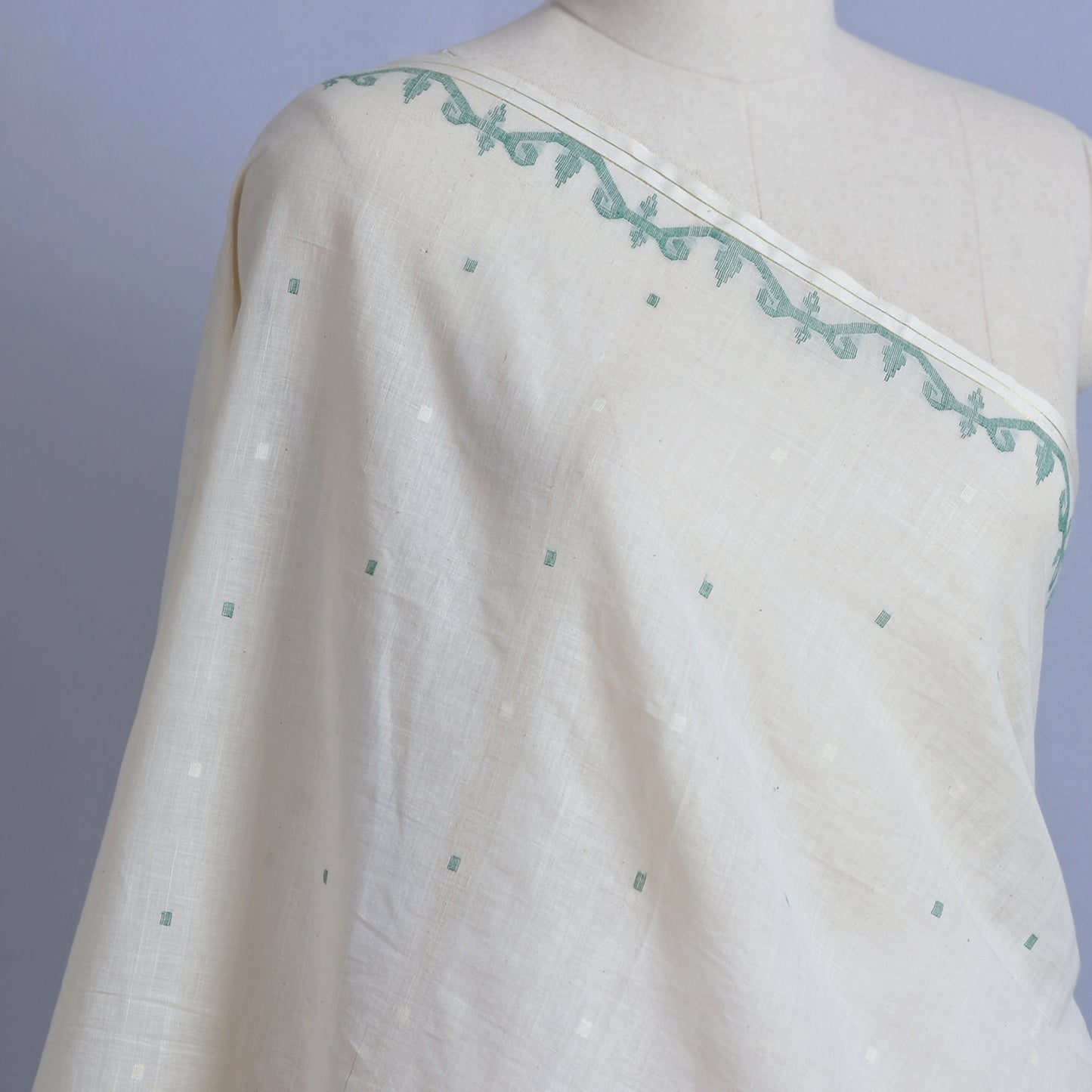 Jamdani Liana Cotton Shoulder Wrap