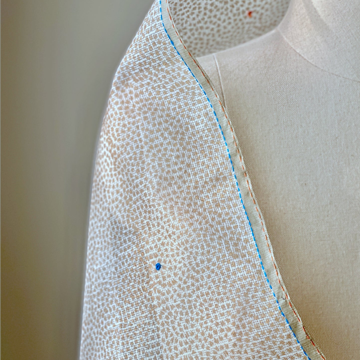 Kota Silk Handwoven Hand Block Printed Shoulder Wrap