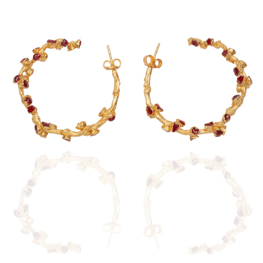 YUGEN Pod Hoop Earrings
