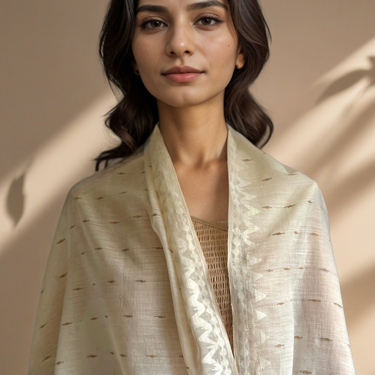 Jamdani LIOR Shoulder Wrap