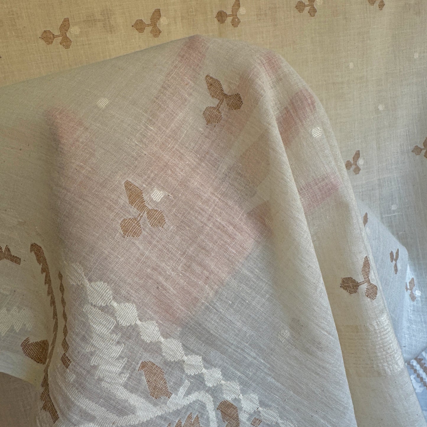 Jamdani SIENNA Shoulder Wrap-Preorder