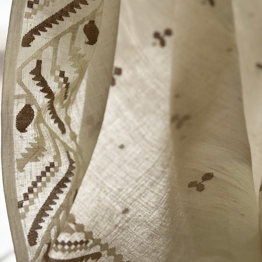 Jamdani SIENNA Shoulder Wrap-Preorder