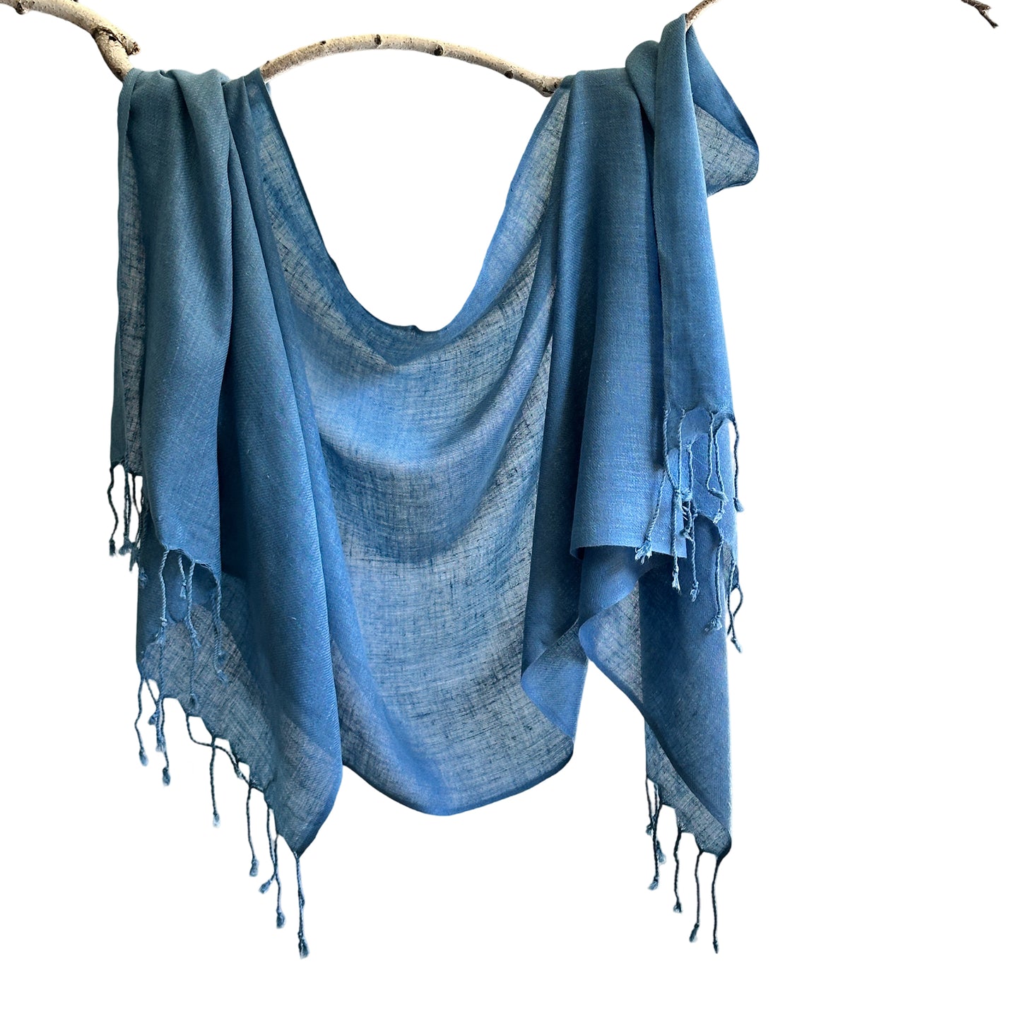 Peace Eri Silk Natural Dye Handwoven Scarf