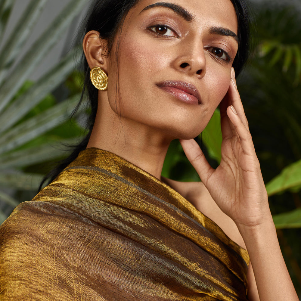 BEEJ MANDALA Post Earrings