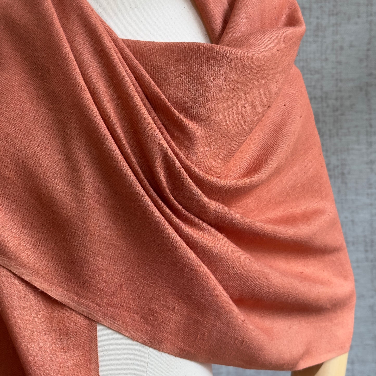 Peace Eri Silk Natural Dye Handwoven Scarf
