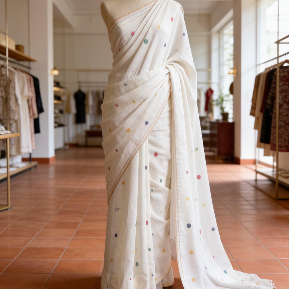 BINDU Handwoven Jamdani Sari