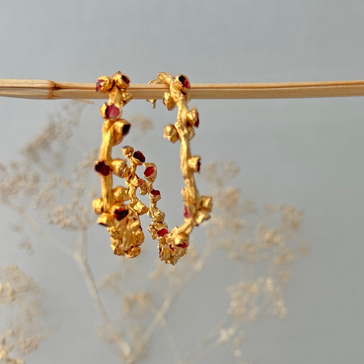 YUGEN Pod Hoop Earrings