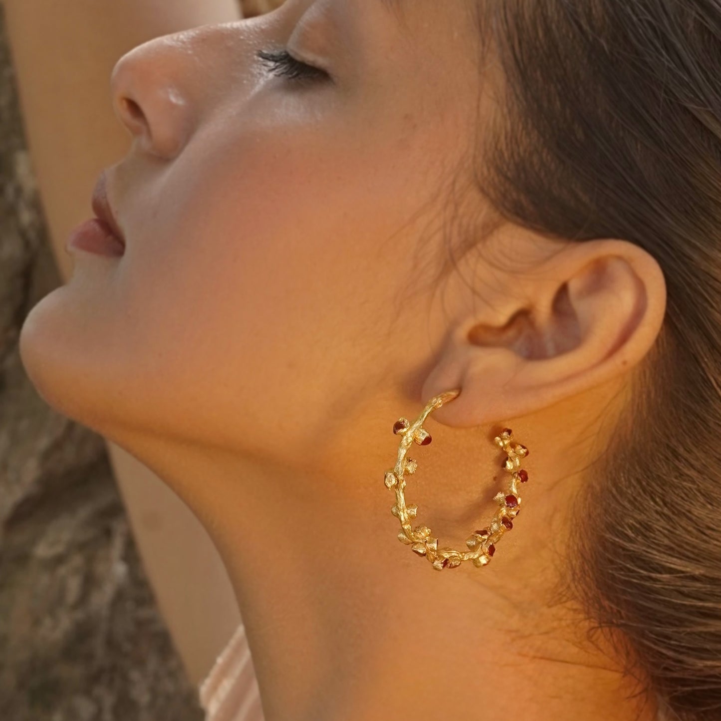YUGEN Pod Hoop Earrings