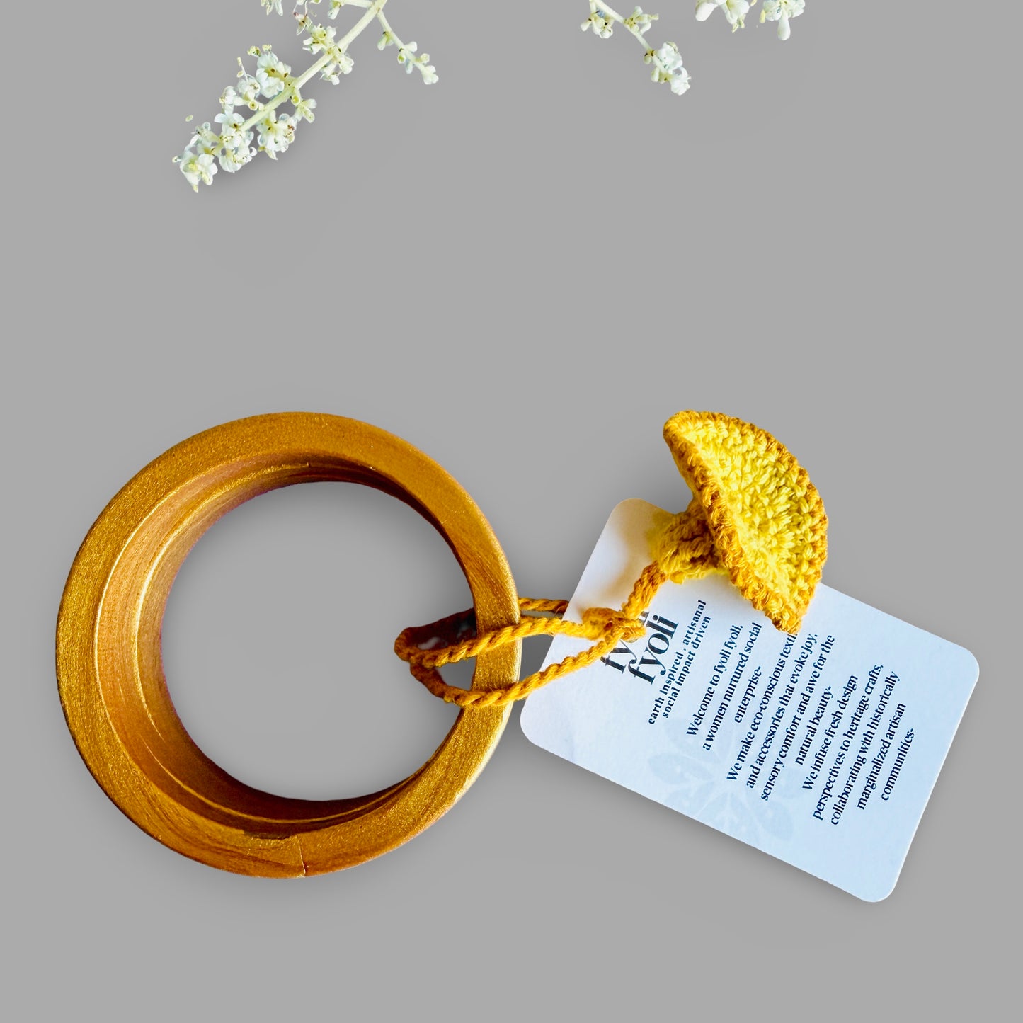 AURUM Handmade Gold Lac Bangle