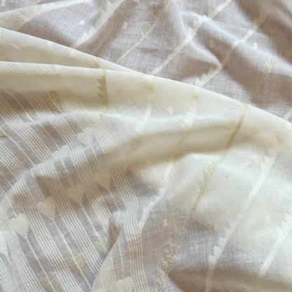 Jamdani Terchi Leheriya Cotton Sari