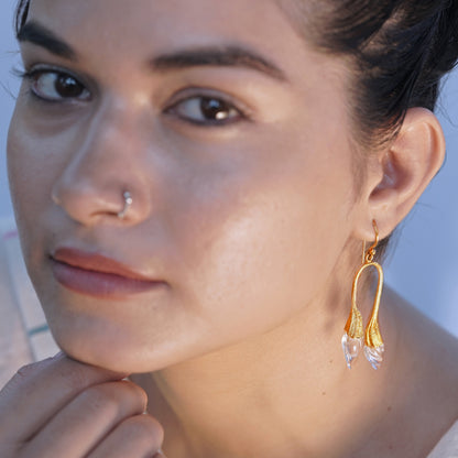 DEW Drop Pod Earrings