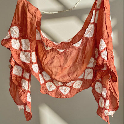 EMBER Tie Dyed Handwoven Scarf