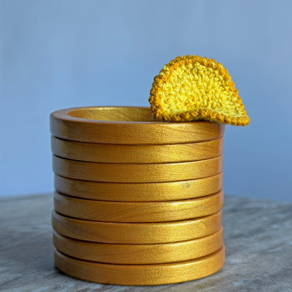 AURUM Handmade Gold Lac Bangle