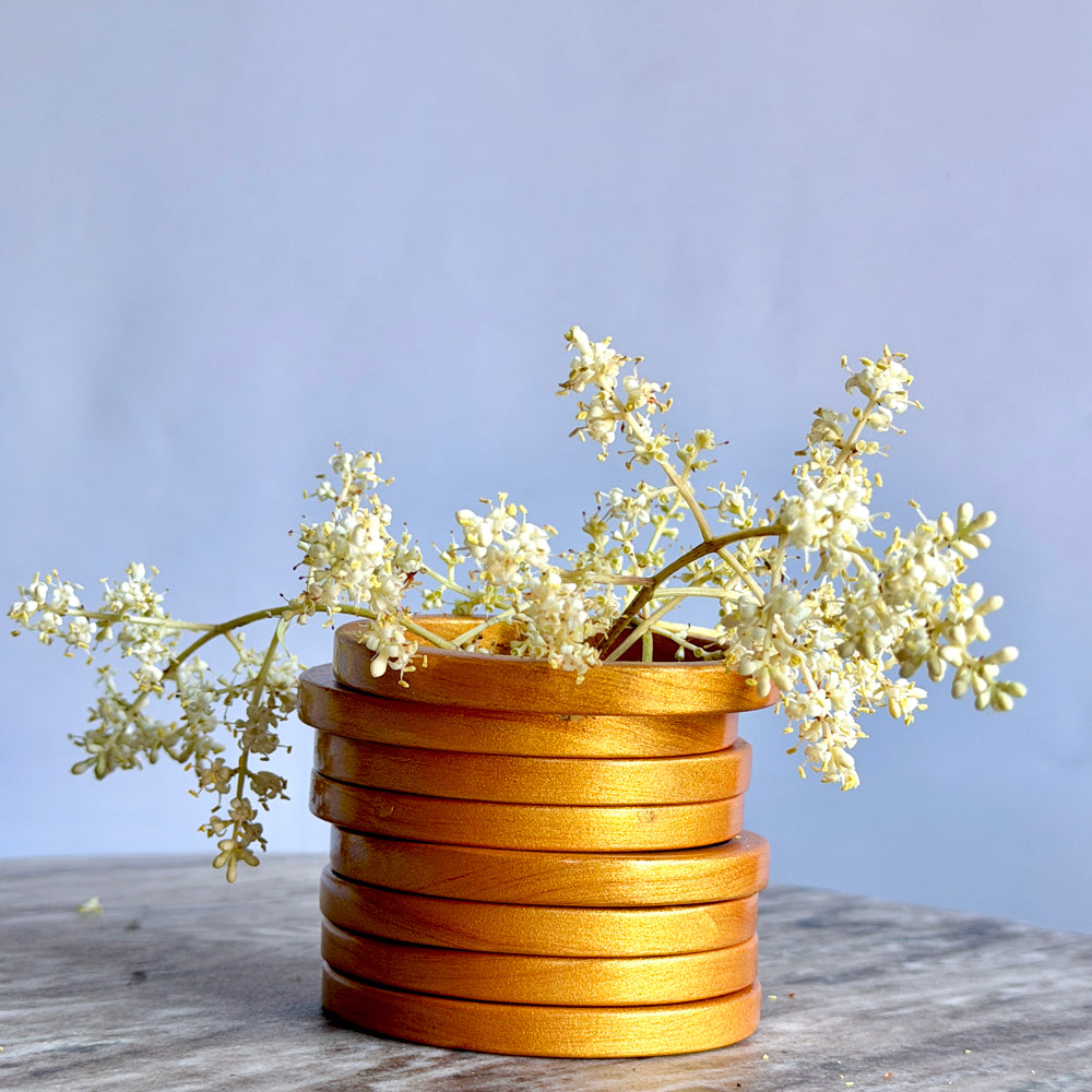 AURUM Handmade Gold Lac Bangle