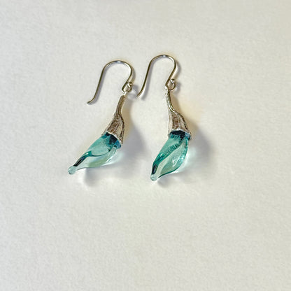 HIMA Glass Dangle Earrings