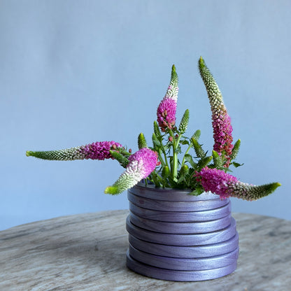 CHAYA Handmade Smoky Lilac Lac Bangle