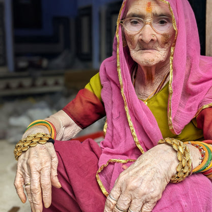 Magnolia Seedpod Hand Knotted Bracelet