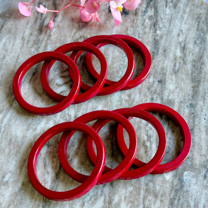 SHONIMA Handmade Red Lac Bangle