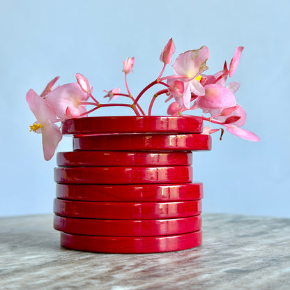 SHONIMA Handmade Red Lac Bangle