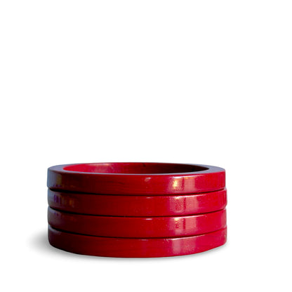 SHONIMA Handmade Red Lac Bangle
