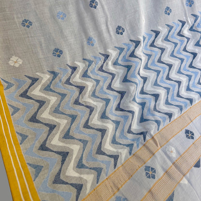 Gulshan Handwoven Jamdani Sari