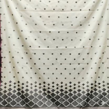 HIRA Jamdani Handwoven Cotton Sari