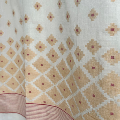 HIRA Jamdani Handwoven Cotton Sari