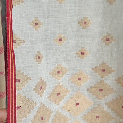 HIRA Jamdani Handwoven Cotton Sari