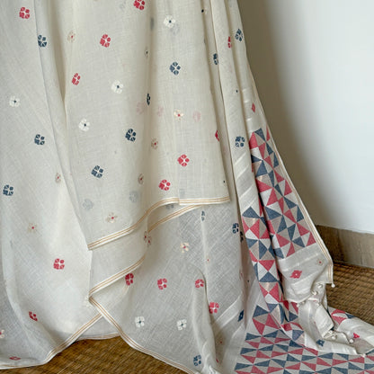 KETAKI Jamdani Handwoven Sari