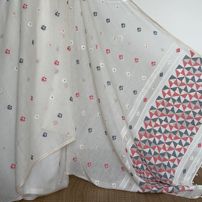 KETAKI Jamdani Handwoven Sari