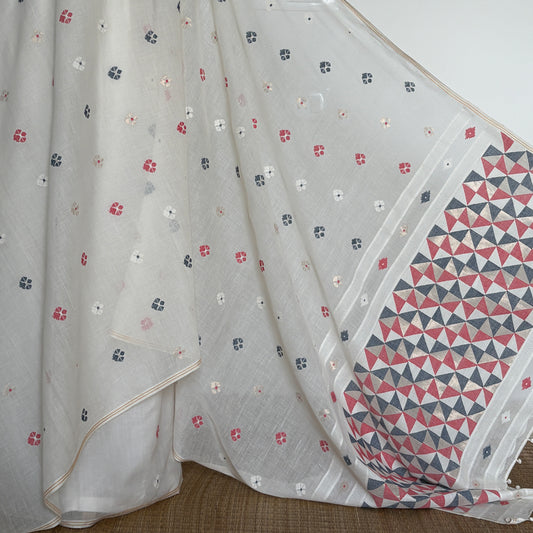 KETAKI Jamdani Handwoven Sari