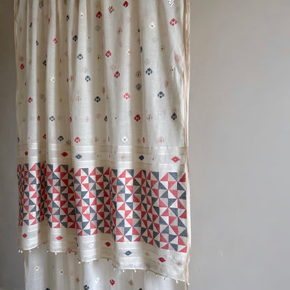 KETAKI Jamdani Handwoven Sari