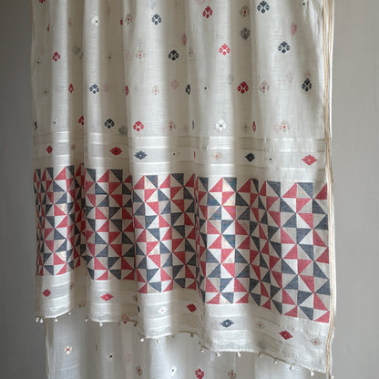 KETAKI Jamdani Handwoven Sari
