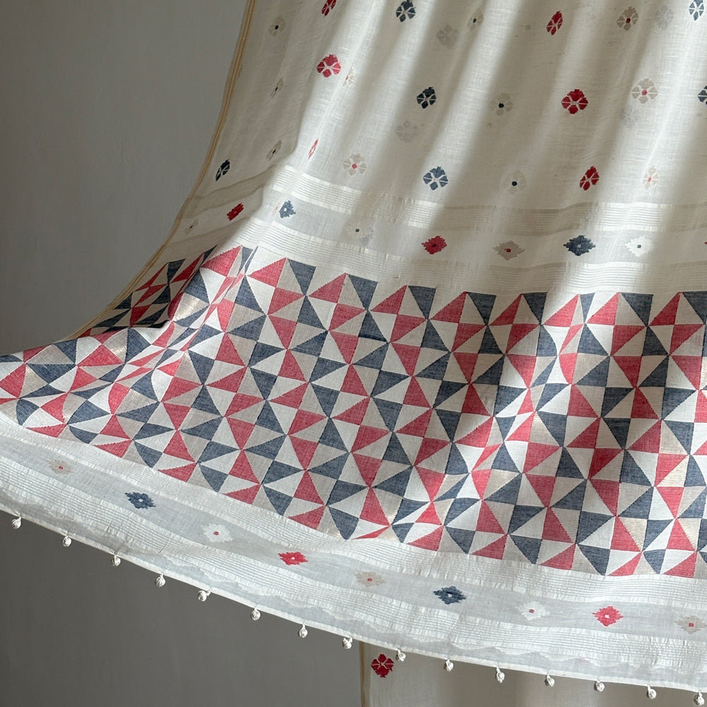 KETAKI Jamdani Handwoven Sari