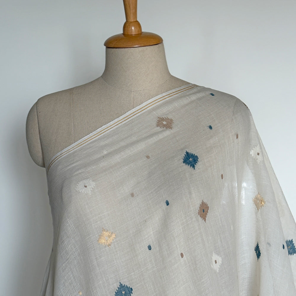 KETAKI II Jamdani Handwoven Sari