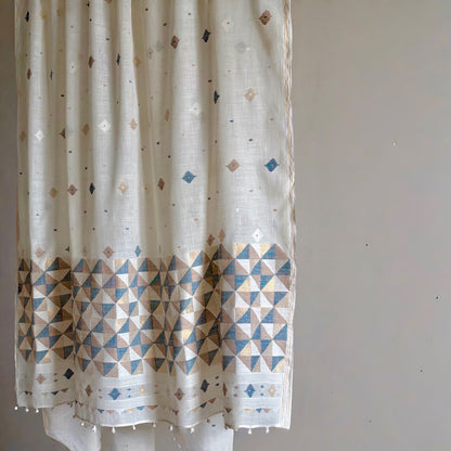 KETAKI II Jamdani Handwoven Sari
