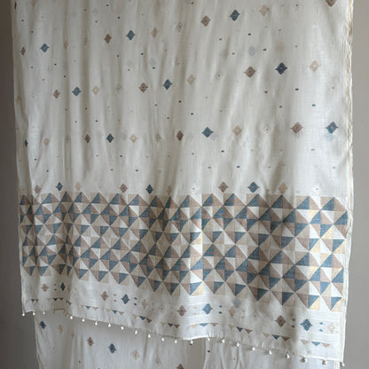 KETAKI II Jamdani Handwoven Sari