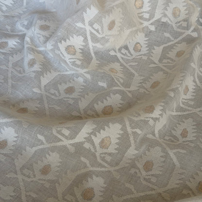 KOROLA Jamdani Handwoven Sari
