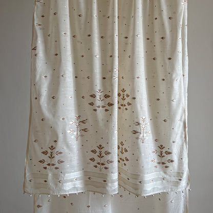 LALEH Jamdani Handwoven Sari